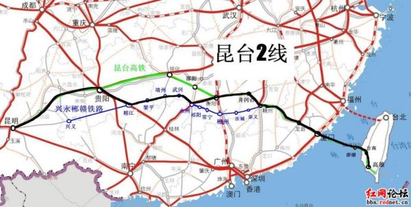 昆臺高鐵最新路線圖，一段精彩的旅程啟程