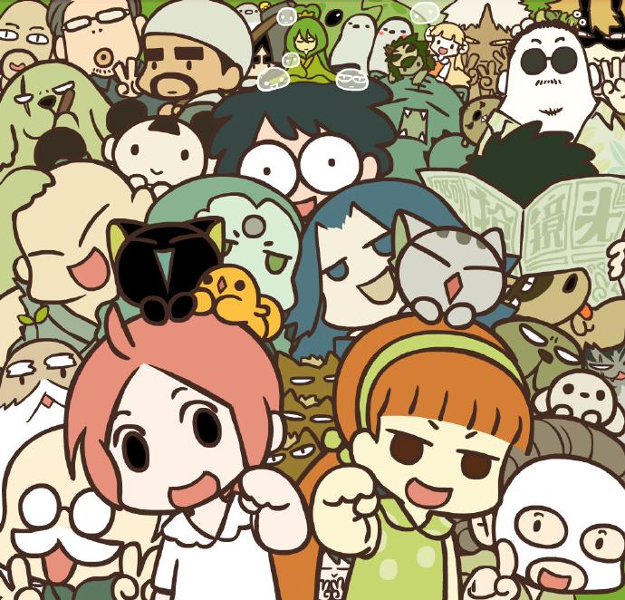 貓妖動漫，自然美景探險之旅的奇幻之旅