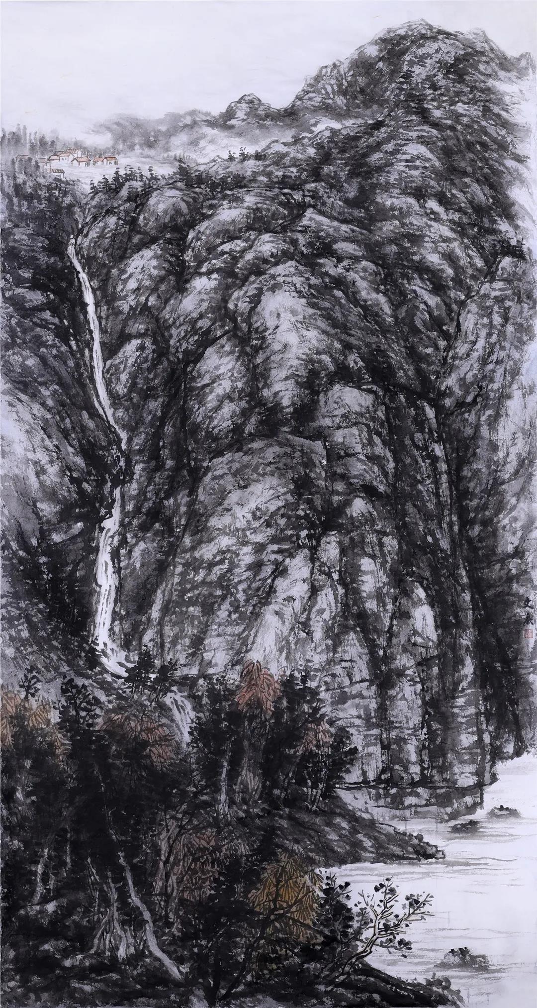 科技與藝術的融合，最新智能山水畫屏展現(xiàn)自然之美