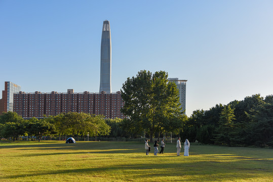 天津新公園亮相，城市綠肺開啟新篇章